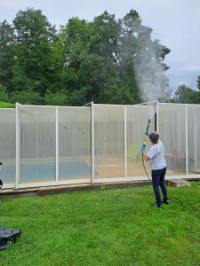 Photo de galerie - Entretien piscine