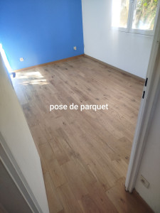 Photo de galerie - Pose de parquet - Revêtement de sol