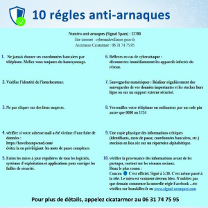 Photo de galerie - 10 astuces anti arnaques