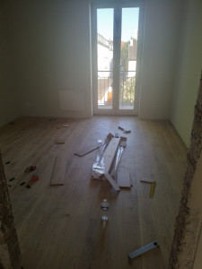 Photo de galerie - Pose de parquet - Revêtement de sol