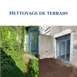 Photo de galerie - Nettoyage d’une court 