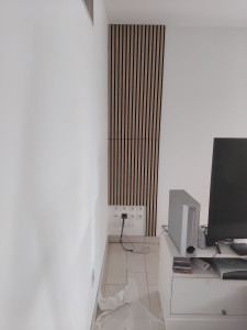 Photo de galerie - Pose de tasseau décoratif 