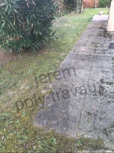 Photo de galerie - Avant la nouvelle dalle 