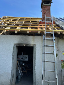 Photo de galerie - Rénovation de toiture bac acier 