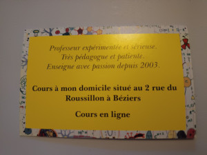 Photo de galerie - Ma carte de visite