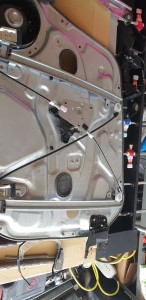 Photo de galerie - Dépose repose mécanisme de lève vitre électrique sur une hyunday i30
