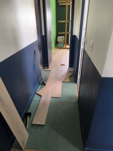 Photo de galerie - Pose de parquet - Revêtement de sol