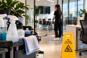 Photo de galerie - Ménage entreprises 