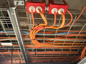 Photo de galerie - Pose et raccordement de boîte de raccordement électrique 