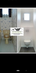 Photo de galerie - Création d'un WC suspendu