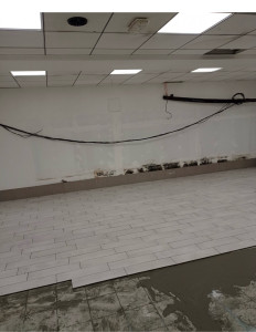 Photo de galerie - Chantier magasin 