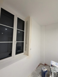 Photo de galerie - Enduit contour de fenêtre 