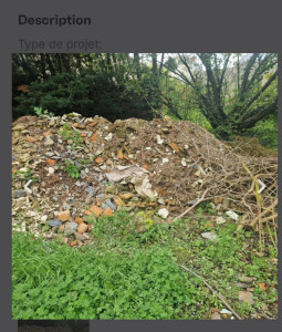 Photo de galerie - Évacuation gravat 