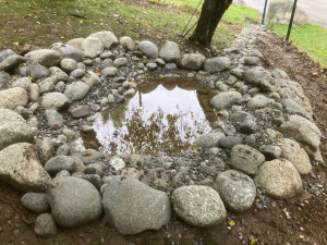 Photo de galerie - Aménagement d’une marre