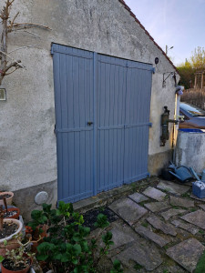 Photo de galerie - Remise en état une porte de garage 
