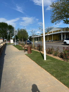Photo de galerie - Aménagement des espaces verts d’une commune