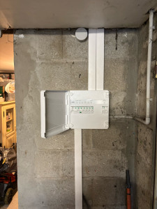 Photo de galerie - Remplacement du tableau électrique du garage 