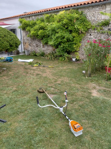 Photo de galerie - Nettoyage du jardin