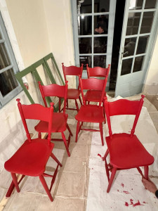 Photo de galerie - Peinture - Tapisserie