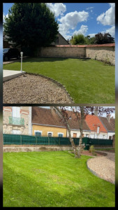 Photo de galerie - Tres belle tonte avec évacuation déchets verts 