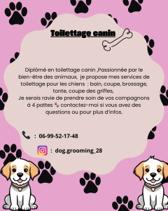 Photo de galerie - Toilettage