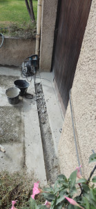 Photo de galerie - Création d'un caniveau