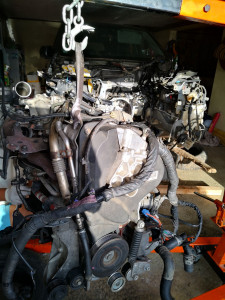 Photo de galerie - Intervention et remplacement du moteur et disque d'embrayage 