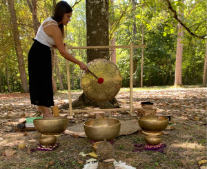 Photo de galerie - Soins aux bols chantants, Lahochi, communication animale …