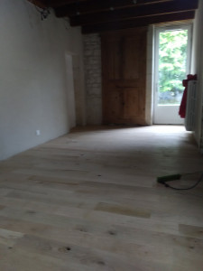 Photo de galerie - Pose de parquet - Revêtement de sol