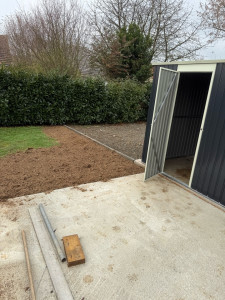 Photo de galerie - Création pour abri de jardin