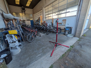 Photo de galerie - Entretien d'un parc de vélo 
