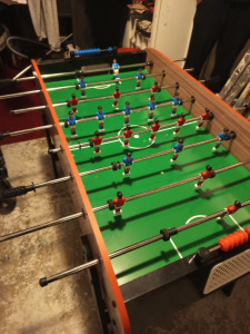 Photo de galerie - Montage baby foot 