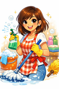 Photo de galerie - Entretien du logement, du linge…