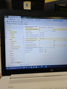 Photo de galerie - Programme ETS6, configuration du projet