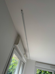 Photo de galerie - Rails pour rideaux 