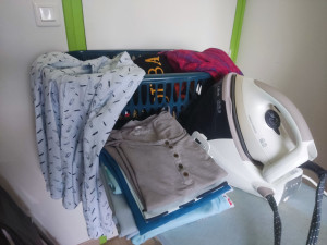 Photo de galerie - Repassage Chemises linge de maison jean...
