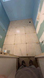 Photo de galerie - Rénovation d’une salle de bain 