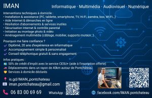 Photo de galerie - Flyer IMAN