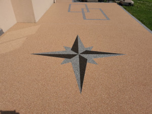 Photo de galerie - Terrasse en moquette de pierre