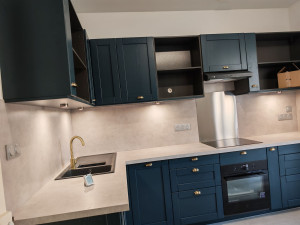 Photo de galerie - Réalisation installation électrique pour cuisine sur-mesure 