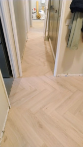 Photo de galerie - Pose parquet flottant 