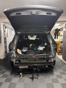 Photo de galerie - Installation d’un attelage sur un Renault Espace VI