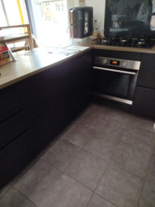 Photo de galerie - Pose de cuisine 