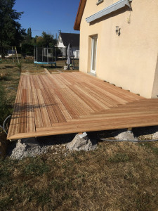 Photo de galerie - Pose terrasse 