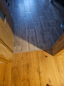 Photo de galerie - Parquet, carrelage