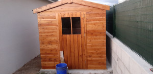 Photo de galerie - Fin montage abri jardin