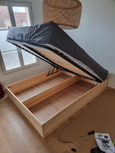 Photo de galerie - Montage lit double.