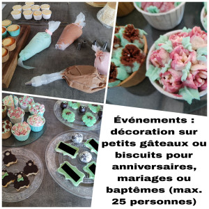 Photo de galerie - Décoration de gâteaux pour occasions.