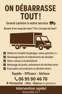 Photo de galerie - Rapide efficace debarassage  