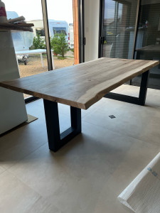 Photo de galerie - Table sur mesure 